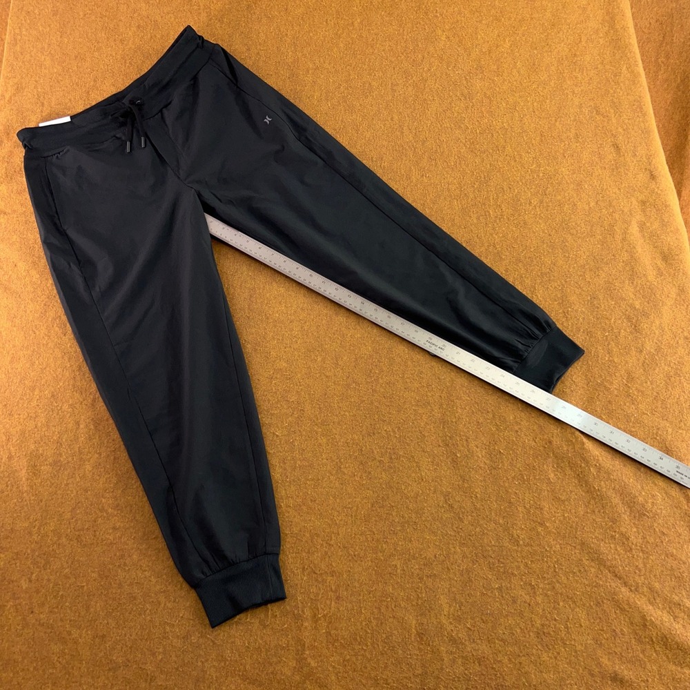 Hurley Women Medium Black City Stretch Ripstop Jogger Pants NWT - Picture 6 of 11